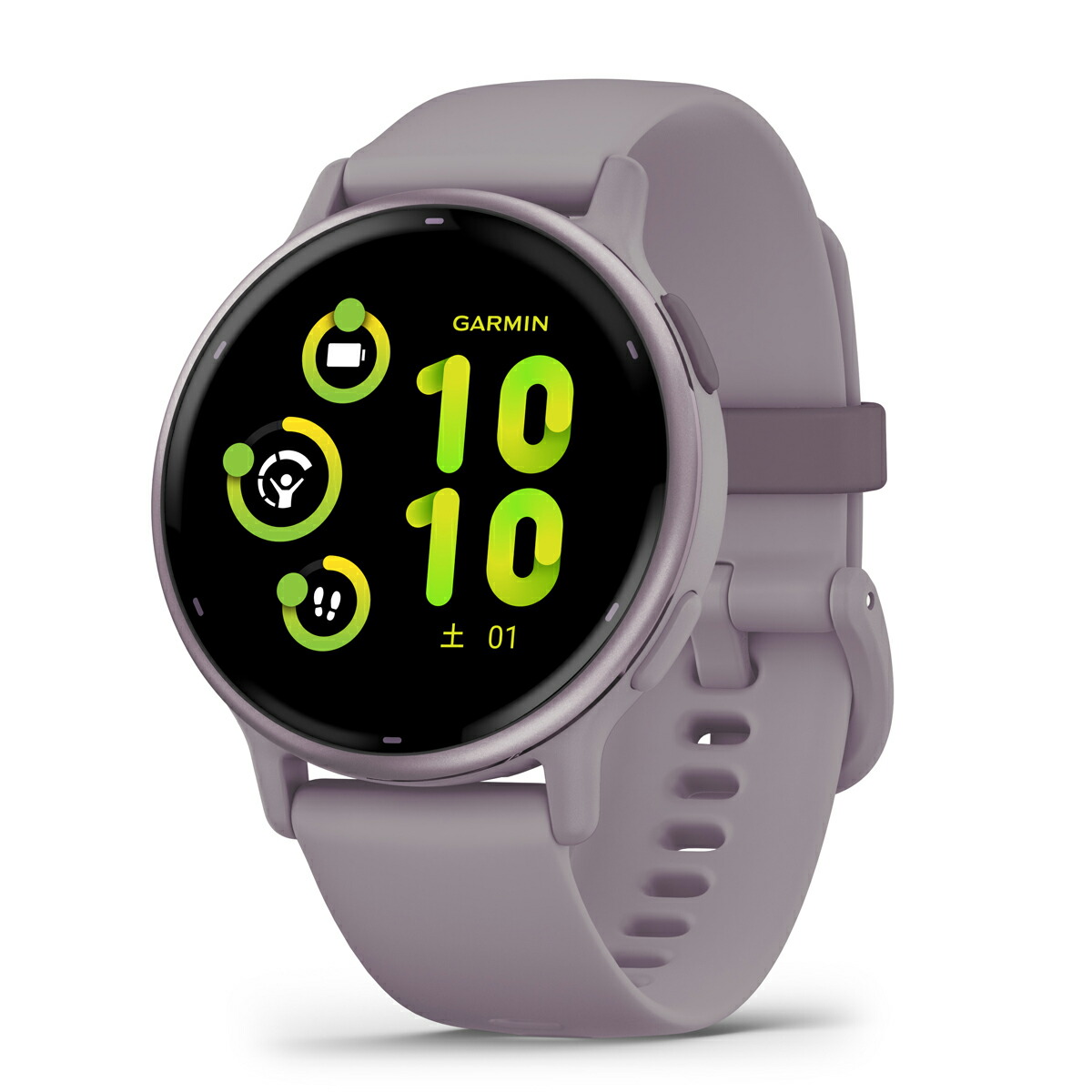 ガーミン vivoactive 5 Orchid / Orchid Met 【Suica相応う】スマートウォッチ  010-02862-43 [0100286243]【返品カテゴリー化A】