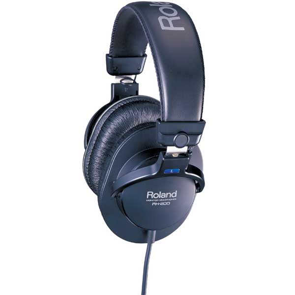 ローランド ダイナミック密閉型ヘッドホン（ブラック） RH-200 Roland