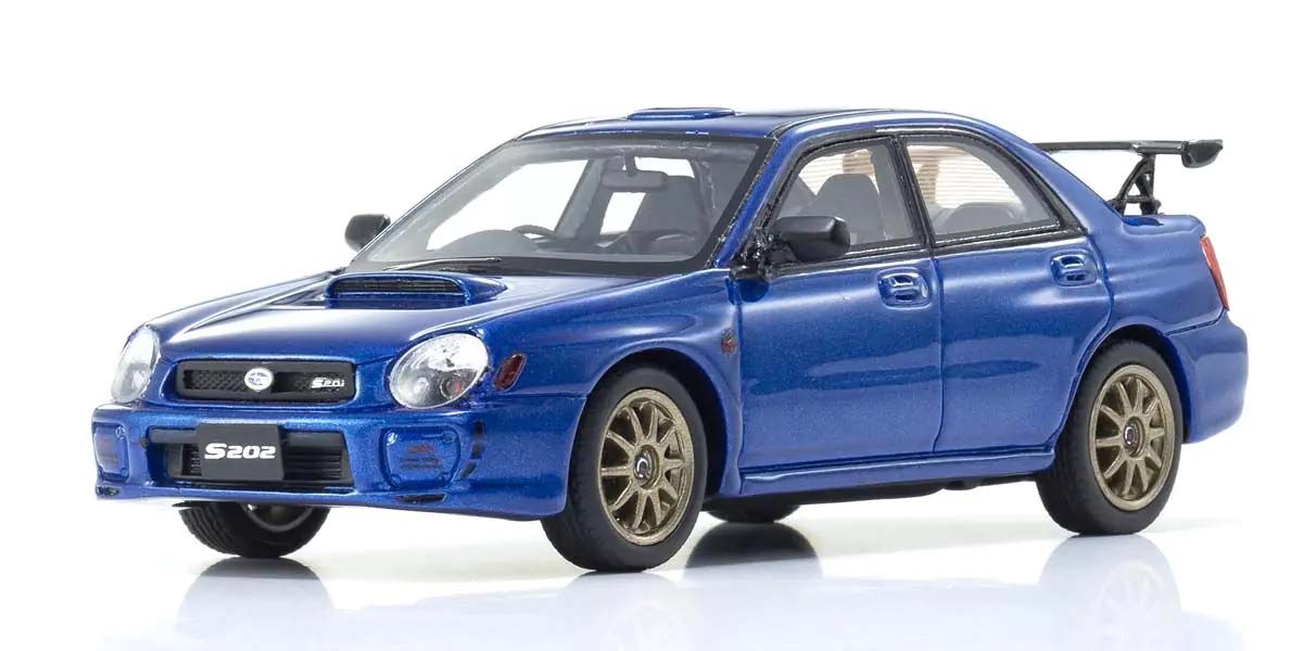 京商 1/43 スバル インプレッサ S202 (ブルー)【KSR43118BL】 ミニカー｜Joshin web 家電とPCの大型専門店