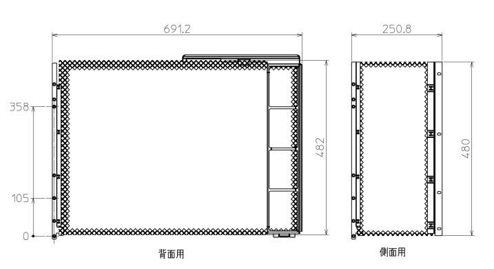三菱 三菱冷房装置用野天機保護すること押しかぶせる MAC-761HK MITSUBISHI [MAC761HK] 季節・空調家電-季節・空調家電用アクセサリー
