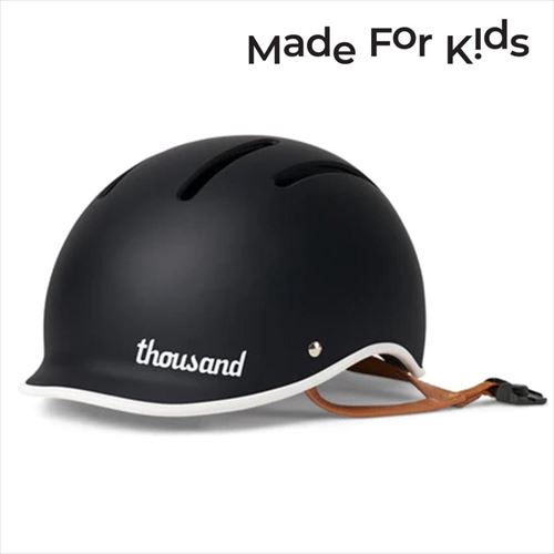 サウザンド 自転車用ヘルメット【ジュニアサイズ：49～54cm】（カーボンブラック） TH-HM-JR/CBK Thousand Jr. Kids Collection