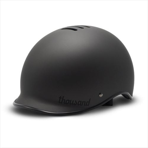 サウザンド 銀輪用安全帽【L大いさ：59～62糎】（ステルスブラック） TH-HM-L/SBK Thousand Heritage 1.0 Collection