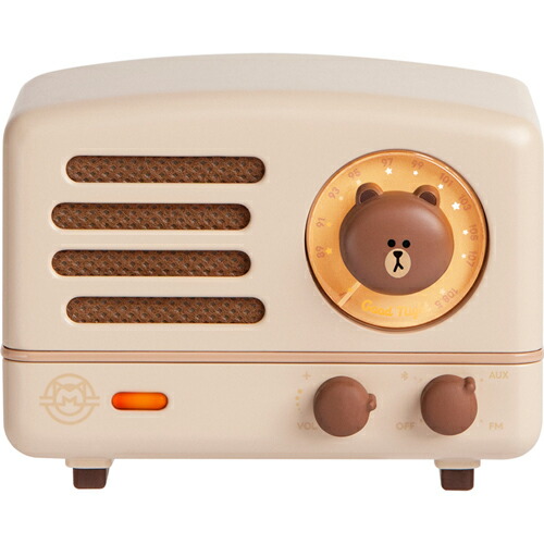 MUZEN Bluetooth相応う金棒引き（LINE FRIENDS） MW-2人工知能学-LINE MUZEN OTR Metal with LINE FRIENDS