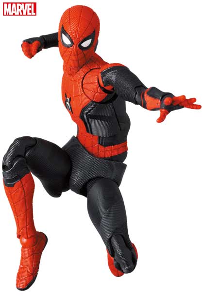 メディコム・トイ MAFEX SPIDER-MAN UPGRADED SUIT（NO WAY HOME） フィギュア 【MARVELCorner】