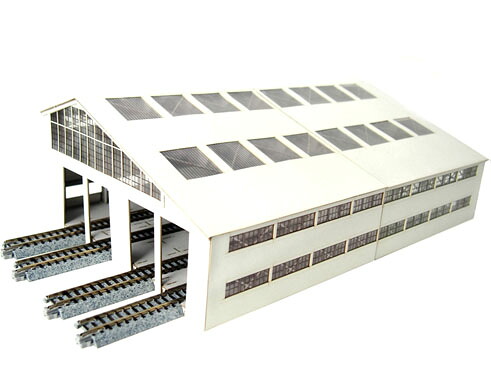 ［鉄道模型］アドバンス (N) 1036 車庫基本キットT（複線間隔37mm）｜Joshin web 家電とPCの大型専門店 7,838円