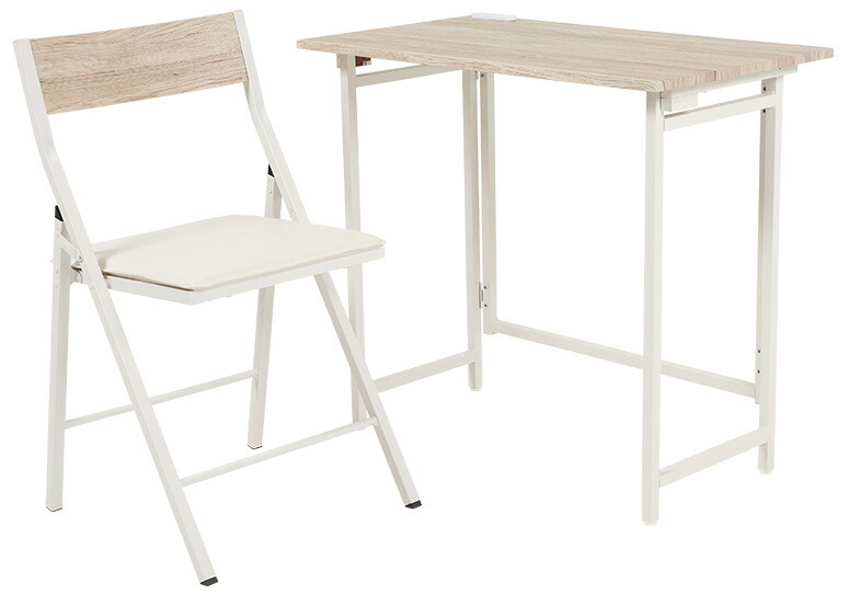 HAGIHARA(萩原) 折りたたみ事務机女性議長仕掛ける(白いこと) LDC-4778WH  [LDC4778WH]