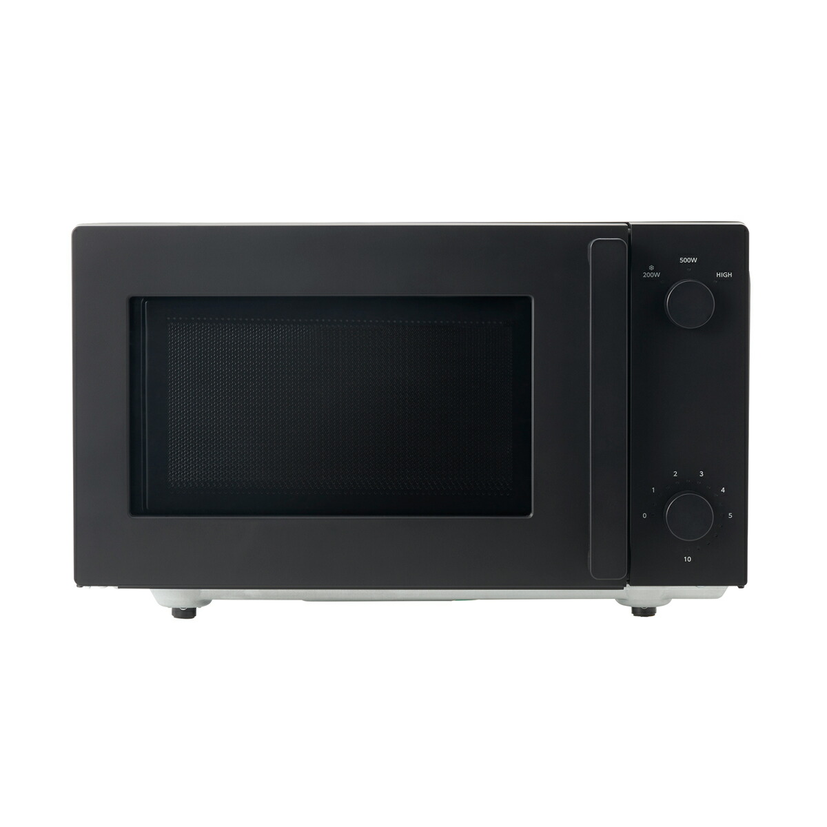 Amazon | アビテラックス 電子レンジ フラットテーブル 黒 18L