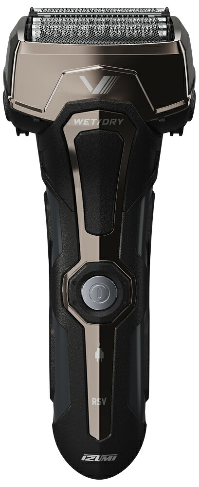 イズミ メンズ電気カミソリ[灯し火電気カミソリ]【4枚刃】（カッ基準打数） IZF-V743R-C IZUMI グルーミングシリーズ [IZFV743RC]