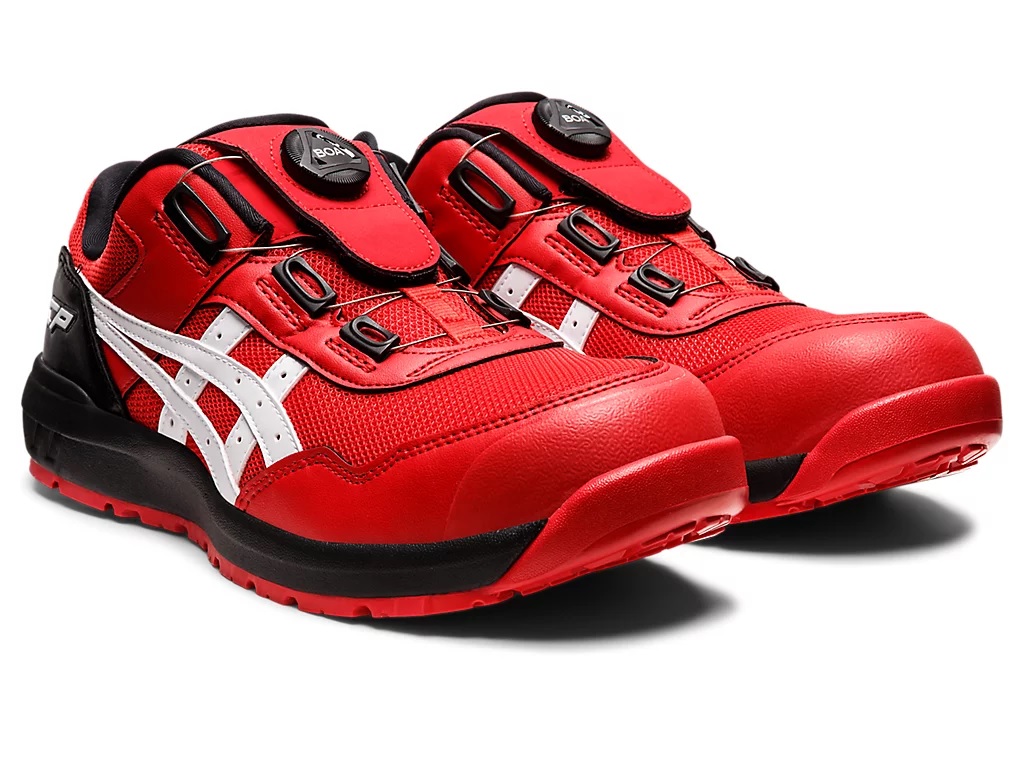 アシックス ウィンジョブ CP209 BOA クラシックレッド×ホワイト 30.0cm 1271A029.602-30.0 ASICS WINJOB 作業靴|Joshin web 家電とPCの大型専門店