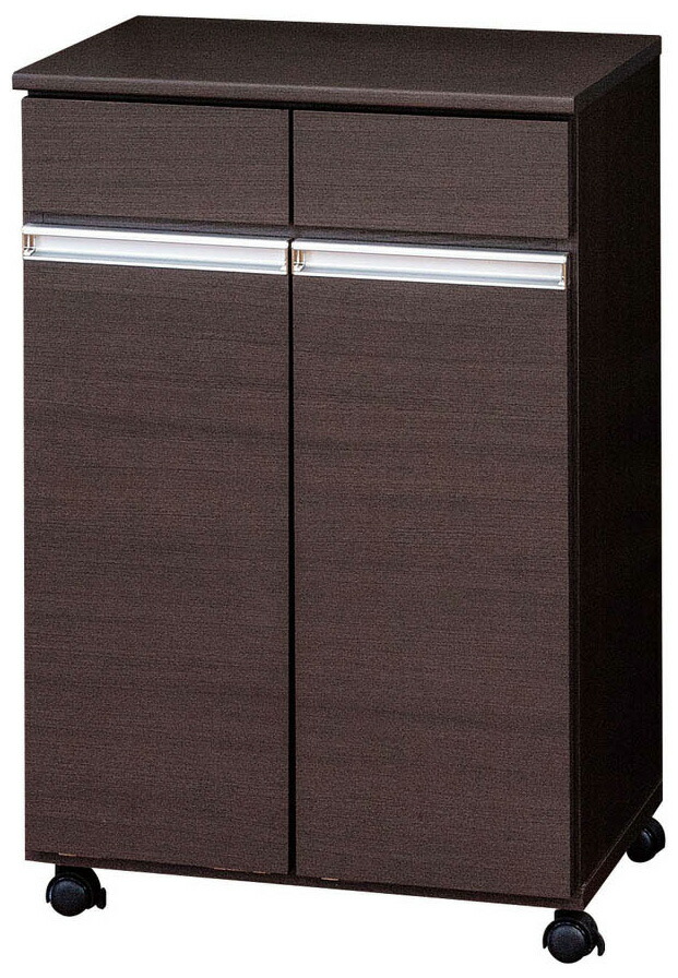 クロシオ ダイニングダストボックス2D（赤銅色）19L×2 23705 遣っ付ける品 [23705クロシオ]