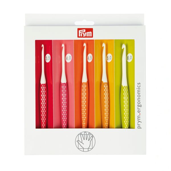Prym エルゴノミック かぎ針セット(カラフル) PRM218440