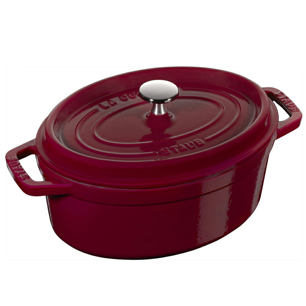 ストウブ 【IH対応】　鋳物ホーロー鍋　23cm　(ボルドー) 40502-276 STAUB　ストウブ [40502276]