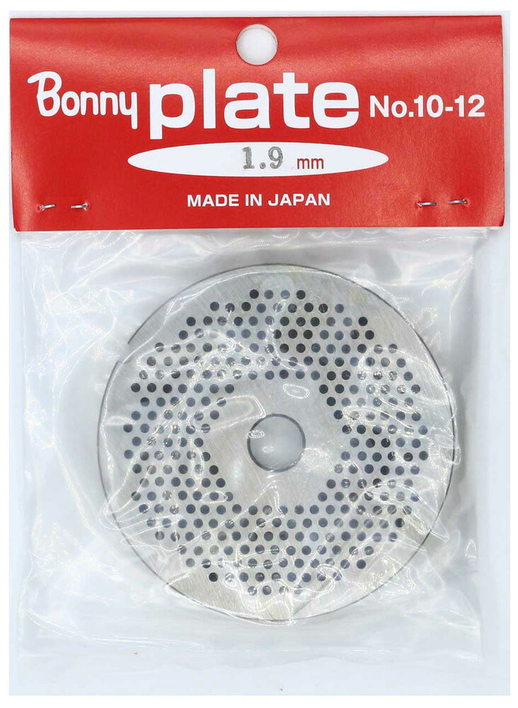 ボニー ミンサー(クリーヴァ) 一皿穴1.9粍 No.10/No.12用 BNY-202136 BONNY [BNY202136]