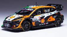 イクソ 1/43 ヒョンデ i20 N Rally1 2023年クロアチアラリー #4(メモリアルカー)【RAM901】 ミニカー