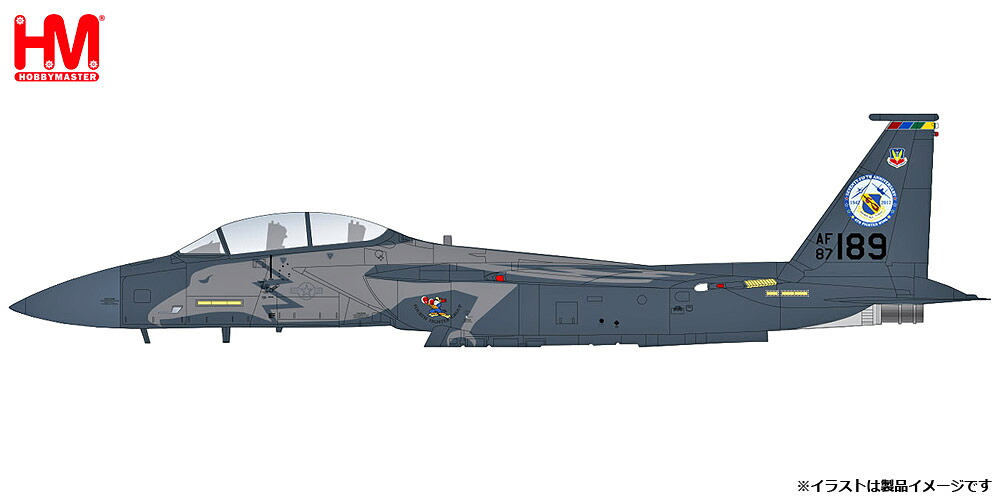 ホビーマスター 1/72 F-15E ストライクイーグル ”アメリカ空軍 第4戦闘航空団 75周年記念塗装”【HA4538】 塗装済完成品