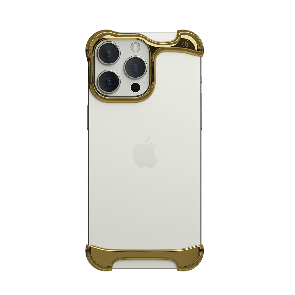 Arc iPhone 15 Pro用 Arc Pulse バンパーケース(アルミ・ミラーゴールド) AC26351I15PR|Joshin web 家電とPCの大型専門店