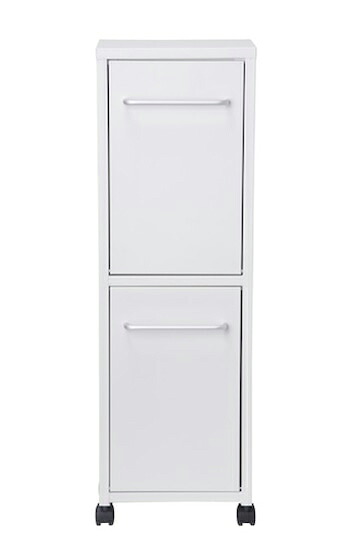 セトクラフト TRASH DOUBLE(白いこと) S23-0591  [127102824] ゴミ箱-インテリア・寝具・収納