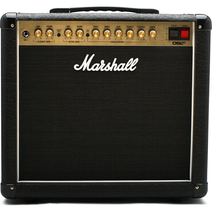 マーシャル 20W/10Wギターアンプ DSL20CR Marshall DSLシリーズ|Joshin web 家電とPCの大型専門店