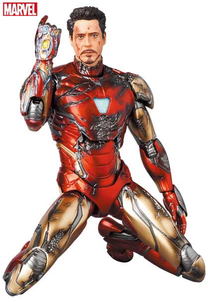 メディコム・トイ MAFEX IRON MAN MARK85 （BATTLE DAMAGE Ver.） フィギュア 【MARVELCorner】