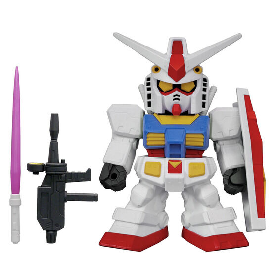MARUSAN 【再生産】ジャンボソフビフィギュア SD RX78-2ガンダム(機動戦士ガンダム) フィギュア