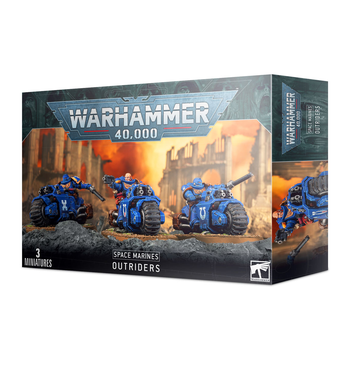 ゲームズワークショップ SPACE MARINES OUTRIDERS スペースマリーン：アウトライダー ウォーハンマー