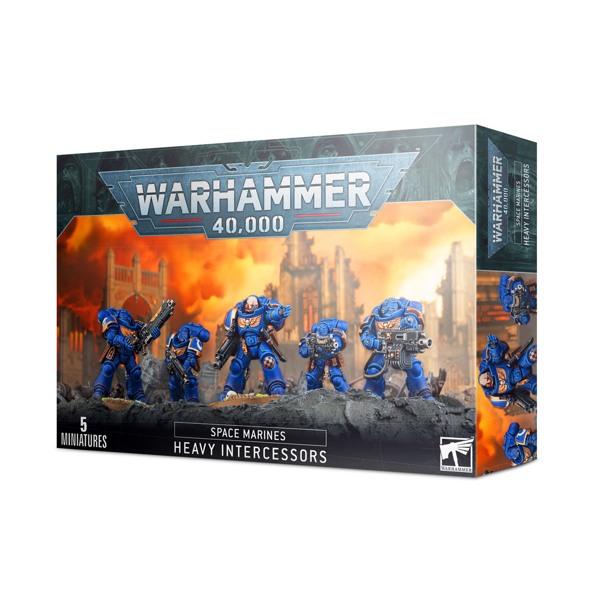 ゲームズワークショップ SPACE MARINES HEAVY INTERCESSORS スペースマリーン：ヘヴィ・インターセッサー ウォーハンマー