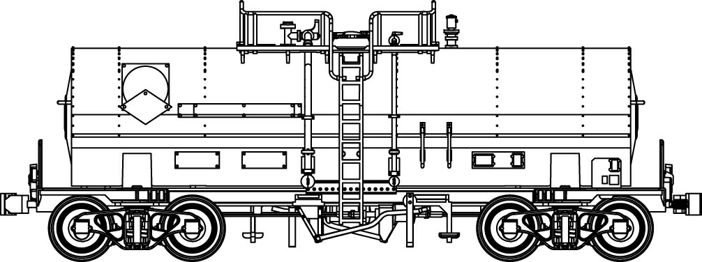 ［鉄道模型］トラムウェイ (HO)TW-t7750x タキ7750（付属インレタ・デカール-東亜、呉羽、鐘淵） 2両セット