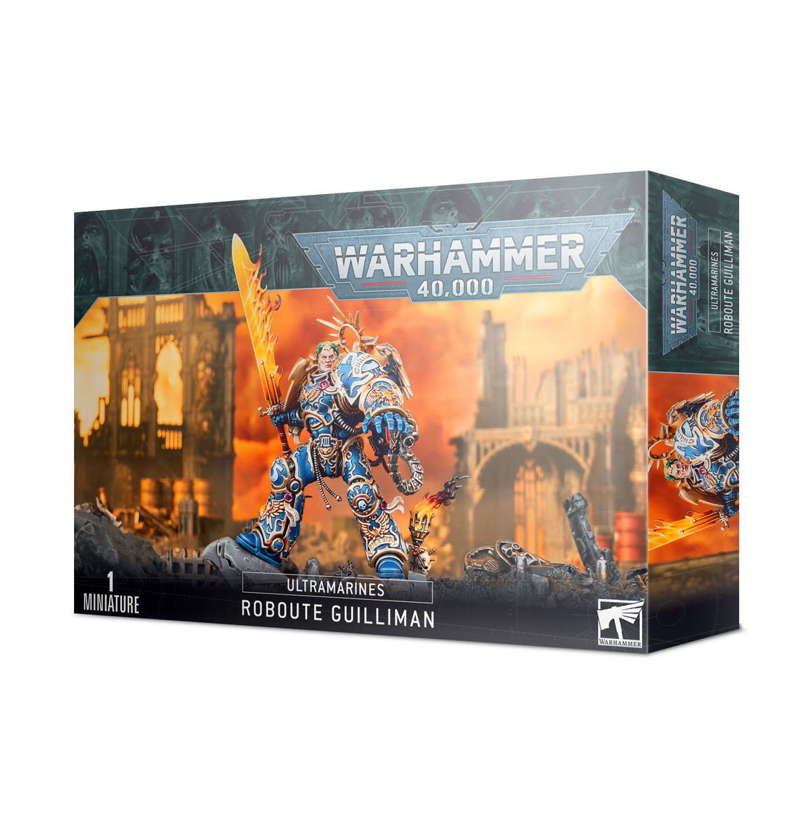 ゲームズワークショップ ULTRAMARINES ROBOUTE GUILLIMAN スペースマリーン：ロブート・グィリマン ウォーハンマー