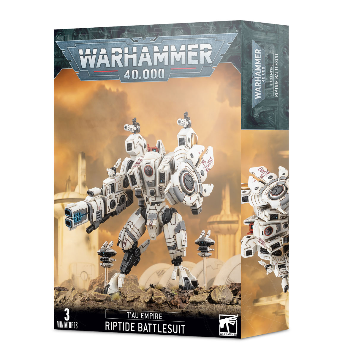ゲームズワークショップ T’AU EMPIRE: RIPTIDE BATTLESUIT タウ・エンパイア：リップタイド・バトルスーツ ウォーハンマー