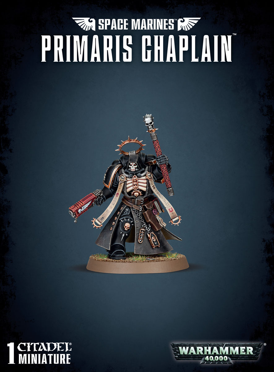ゲームズワークショップ SPACE MARINES PRIMARIS CHAPLAIN スペースマリーン:プライマリス・チャプレイン ウォーハンマー