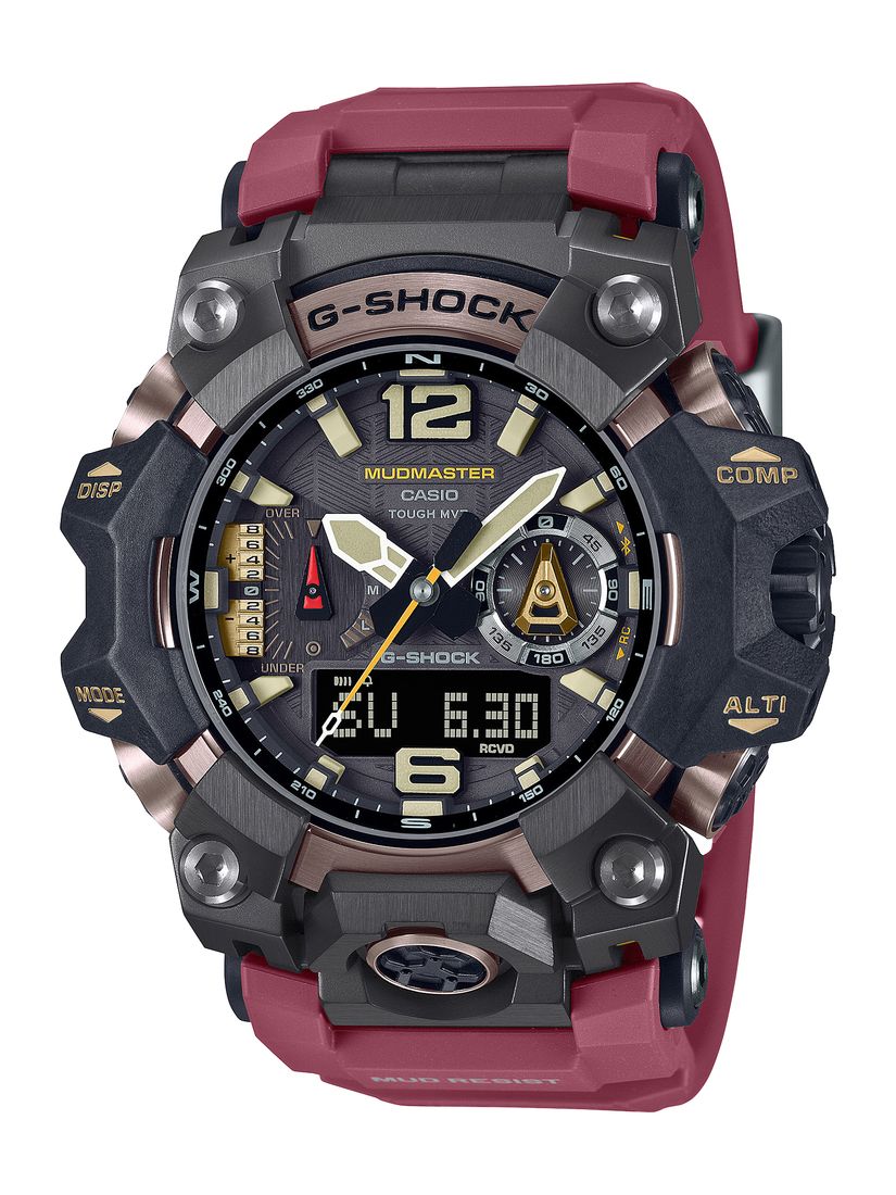 カシオ 【国内正規品】G-SHOCK（ジーショック）　MASTER OF G MUDMASTER ソーラー電波　メンズタイプ GWG-B1000-1A4JF [GWGB10001A4JF]【返品種別A】