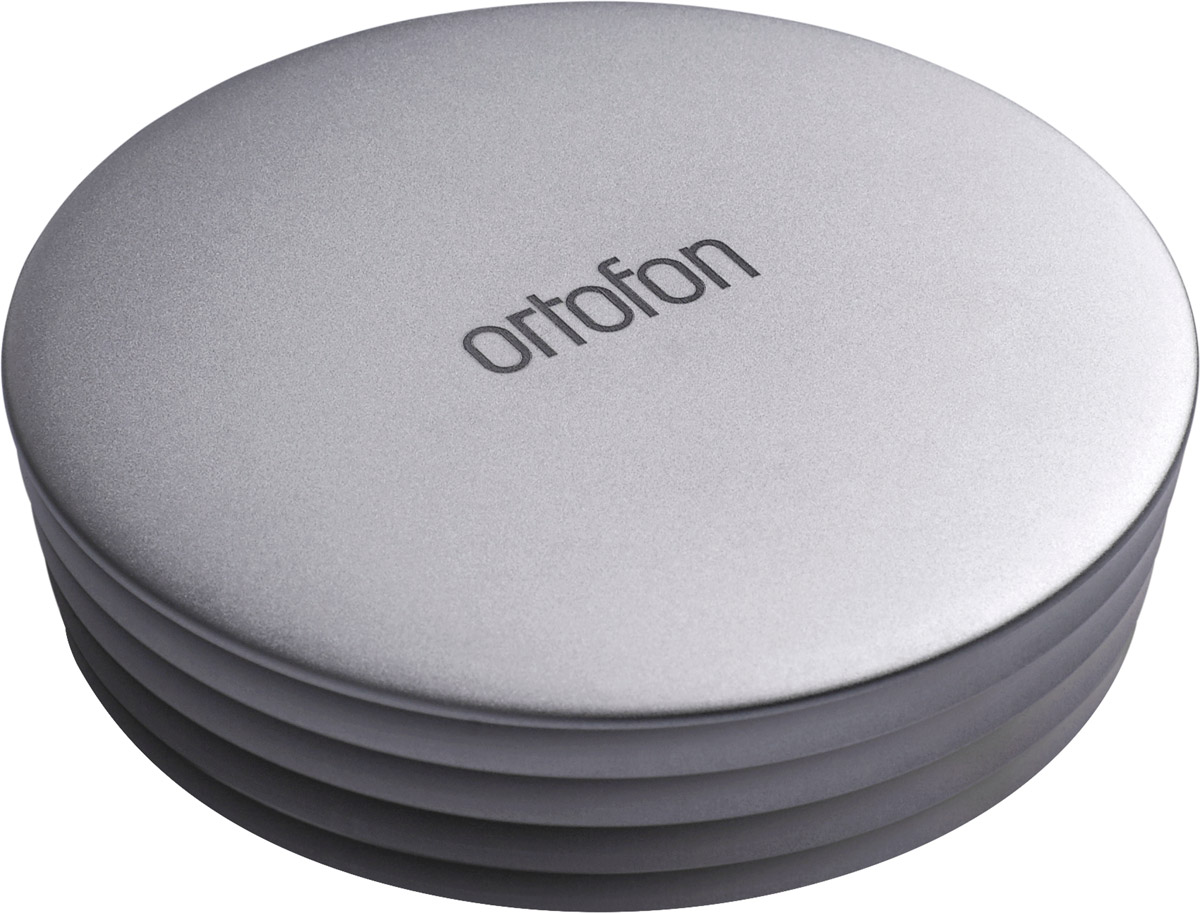 オルトフォン レコードスタビライザー（しろがね色）《用心深さ240g》 RECORDSTABILIZ(SL) ortofon Record stabilizer