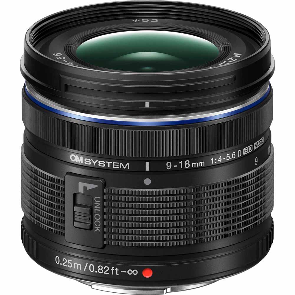 OM SYSTEM M.ZUIKO DIGITAL ED 9-18mm F4.0-5.6 II ED9-18MMF4.0-5.6II ※マイクロフォーサーズ用レンズ