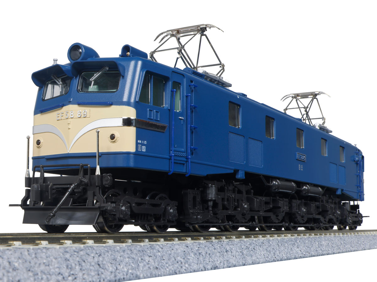 ［鉄道模型］カトー (HO) 1-324 EF58（ツララ切り付・ブルー）