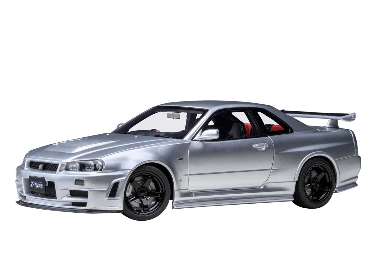 オートアート 1/18 ニスモ R34 GT-R Z-tune（Z-tune シルバー）【77461】 ミニカー｜Joshin web 家電とPCの大型専門店