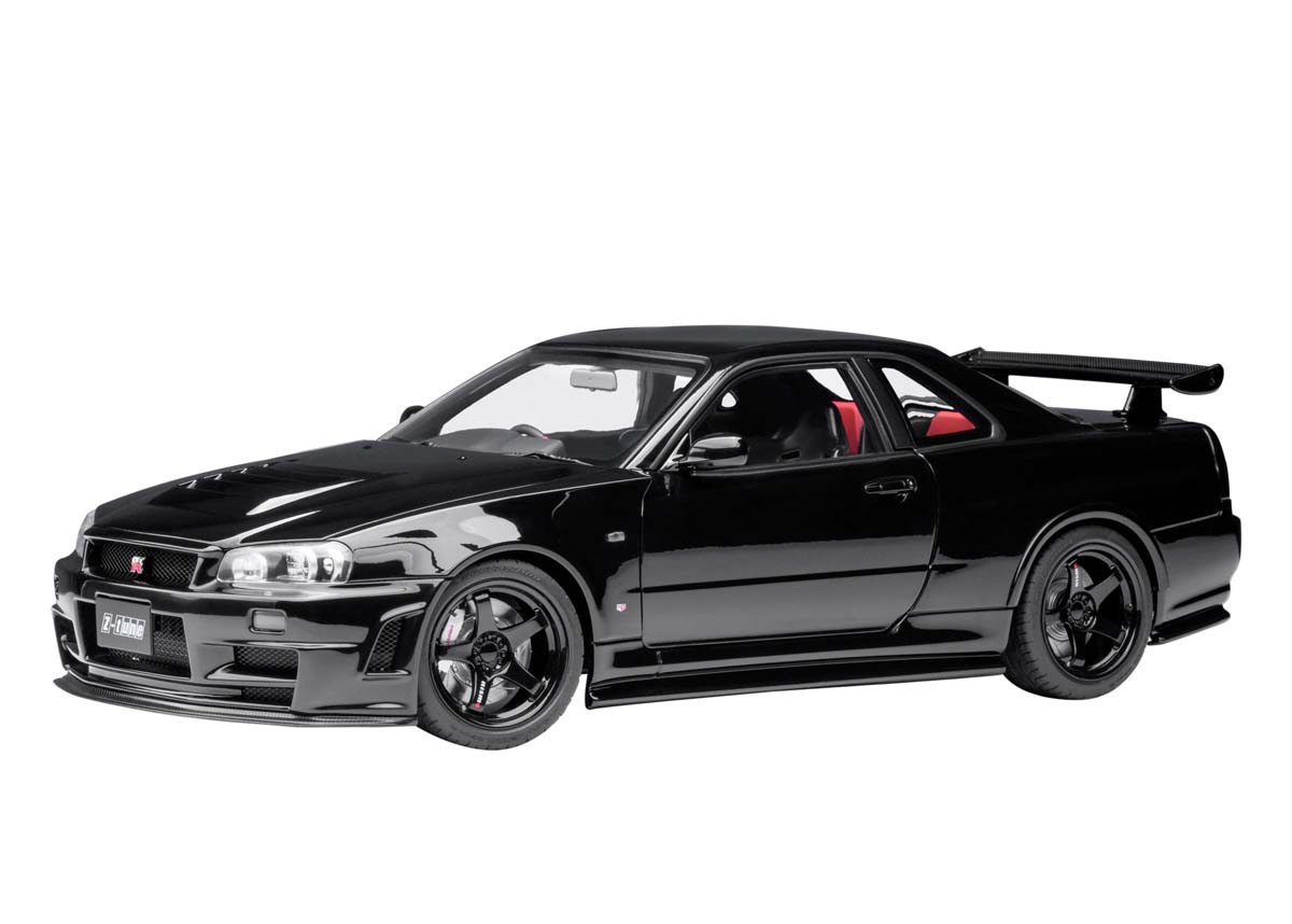 オートアート 1/18 ニスモ R34 GT-R Z-tune（ブラックパール）【77463】 ミニカー｜Joshin web 家電とPCの大型専門店