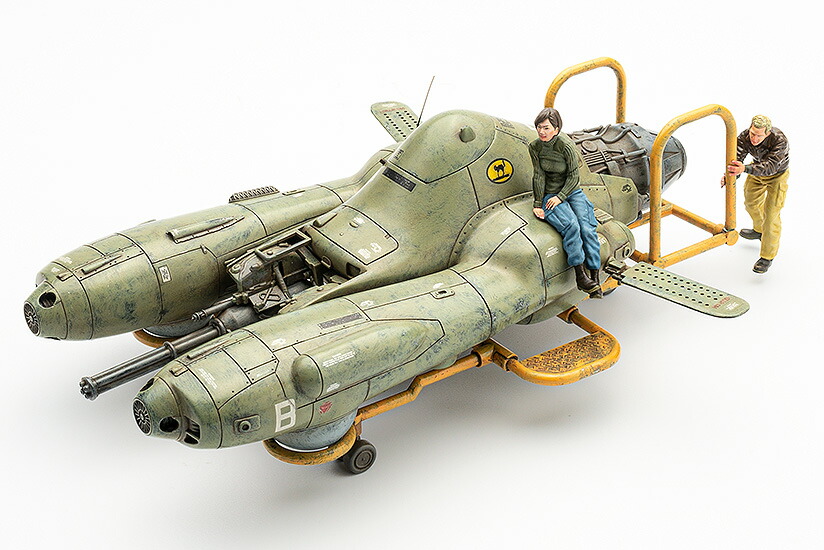 マックスファクトリー 1/35 PLAMAX 反重力装甲戦闘機 Pkf.85 ファルケ（マシーネンクリーガー） プラモデル