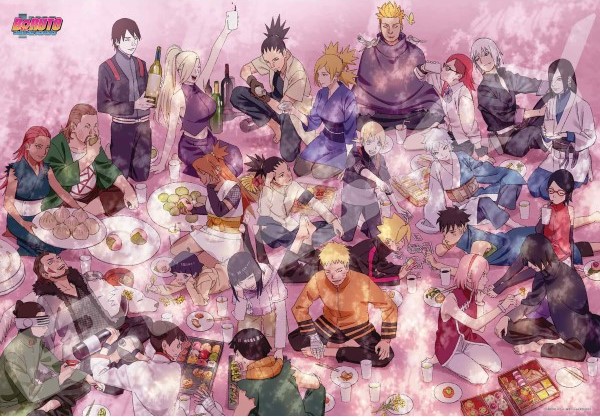 エンスカイ BORUTO- ボルト- NARUTO NEXT GENERATIONS 遊宴 1000ピース【1000T-503】 ジグソーパズル画像