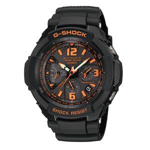 カシオ 【国内定め事品】G-SHOCK（ジーショック） MASTER OF G GRAVITYMASTER ソーラー電磁波 メンズ手合い GW-3000B-1AJF [GW3000B1AJF]【返品カテゴリー化A】
