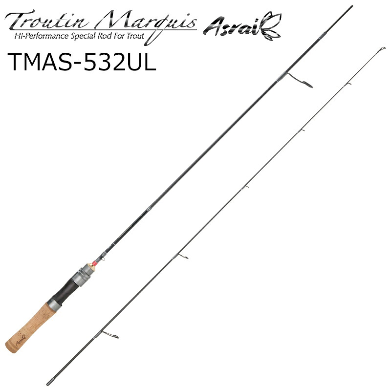 アブガルシア トラウティン マーキス アスレイ TMAS-532UL スピニングモデル TMAS-532UL AbuGarcia Troutin Marquis Asrai トラウトロッド｜Joshin web 家電とPCの大型専門店
