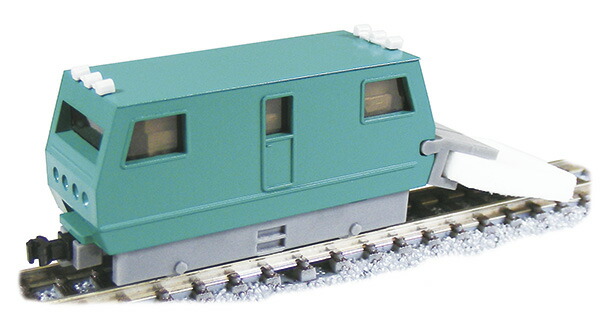 ［鉄道模型］津川洋行 (N) RCCN-02 レールクリーニングカー NEWモップ君 N 自走式(M車/車体色：青緑)