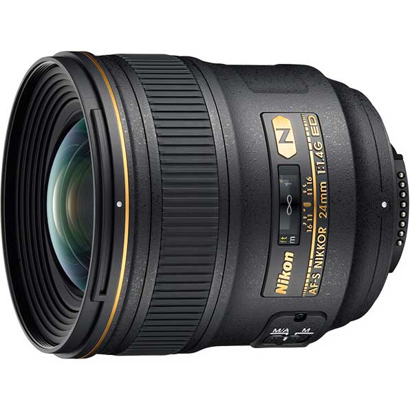 ニコン AF-S NIKKOR 24粍 f/1.4G ED AFS24F1.4G ※FX初期化用水晶体（36mm×24粍）
