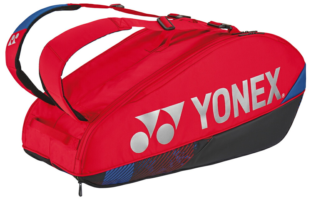 ヨネックス ラケットバッグ6(ラケット6本入れ)（スカーレット） YO-BAG2402R-651 YONEX