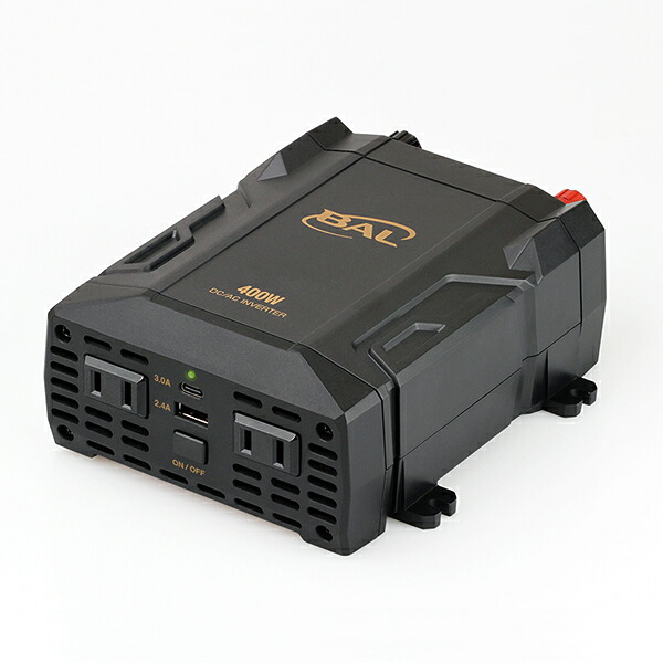 大橋産業 DC/ACインバータ 400W NO2820 BAL｜Joshin web 家電とPCの大型専門店