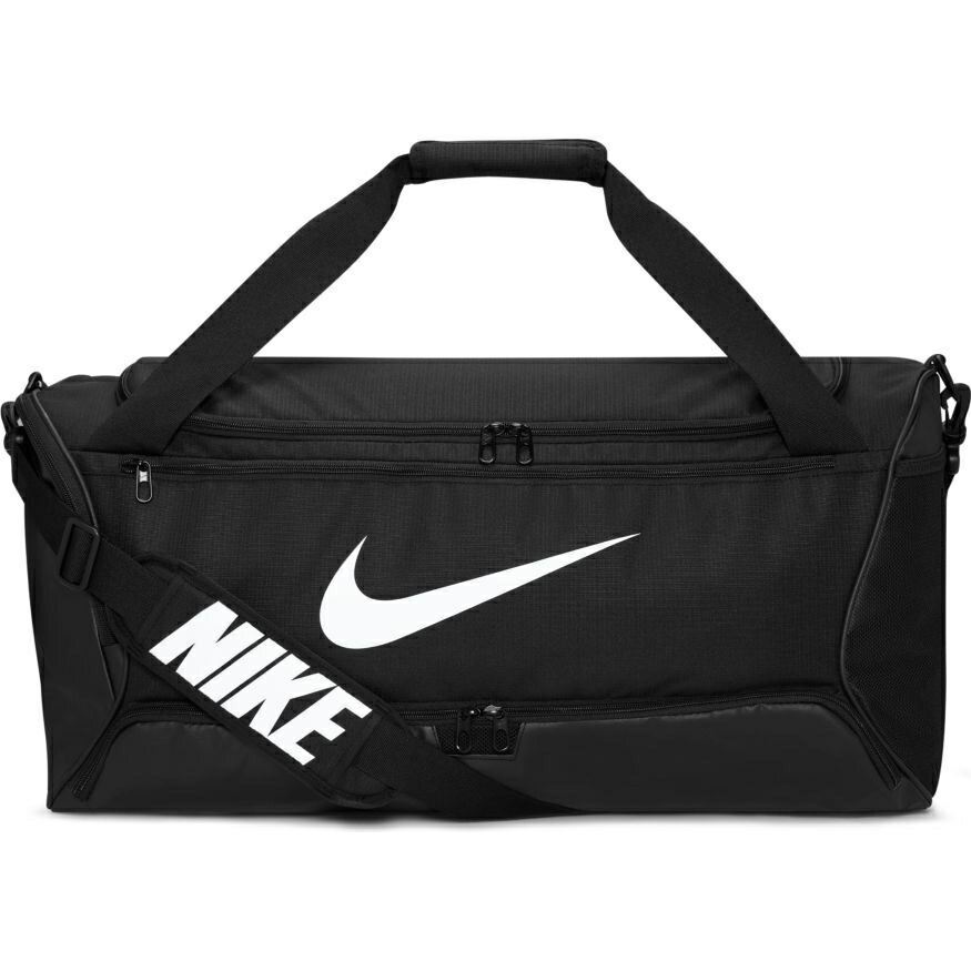 ナイキ ブラジリア M 9.5 ダッフルバッグ（ブラック/ブラック/ホワイト・サイズ：60L） DH7710-010 NIKE