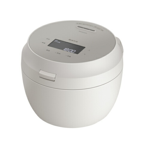 パナソニック 可変圧力IHジャー炊飯器（5.5合炊き）　ライトグレージュ SR-X710D-H Panasonic　Bistro（ビストロ） 炊飯器　5.5合 [SRX710DH]