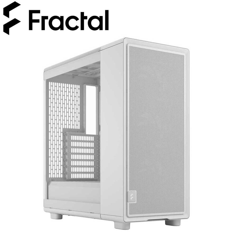 Fractal Design｜フラクタルデザイン ATX/microATX/Mini-ITX対応 ミドルタワー型PCケース Epoch White TG Clear tint（ホワイト） FD-C-EPO1A-03