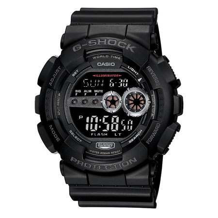 カシオ 【国内定め事品】G-SHOCK（ジーショック） 石英 メンズ手合い GD-100-1BJF [GD1001BJF]【返品カテゴリー化A】