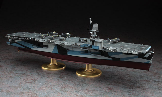 ハセガワ 【再生産】1/350 アメリカ海軍 護衛空母 CVE-73 ガンビアベイ【Z27】 プラモデル