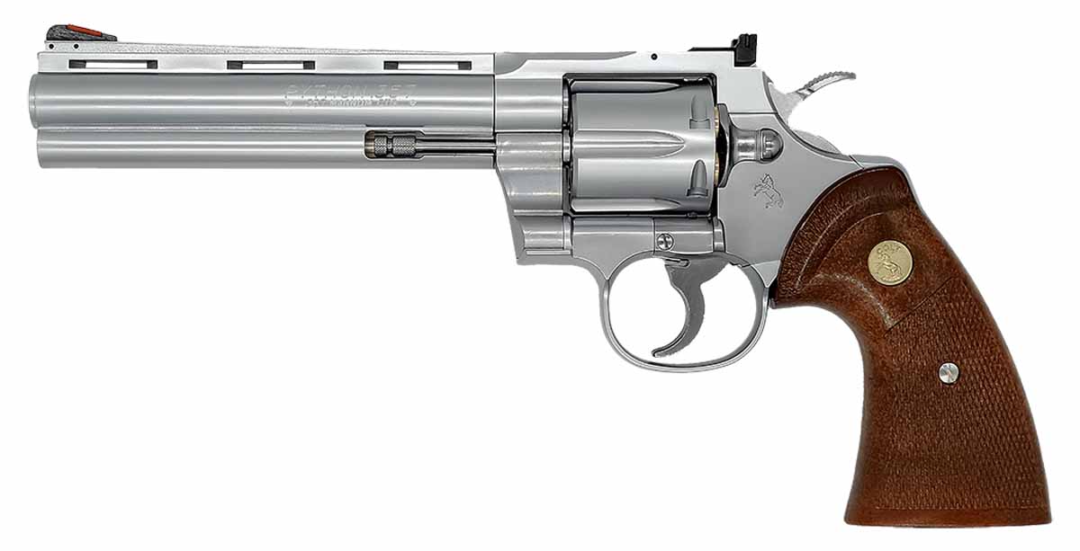タナカワークス Colt Python .357Magnum 6inch R-model Stainless Finish モデルガン 29,054円